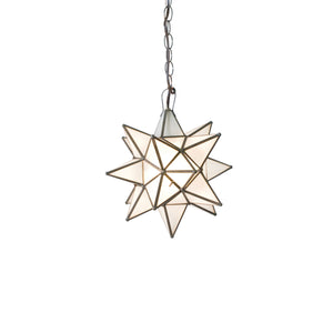 SM FROSTED STAR CHANDELIER
