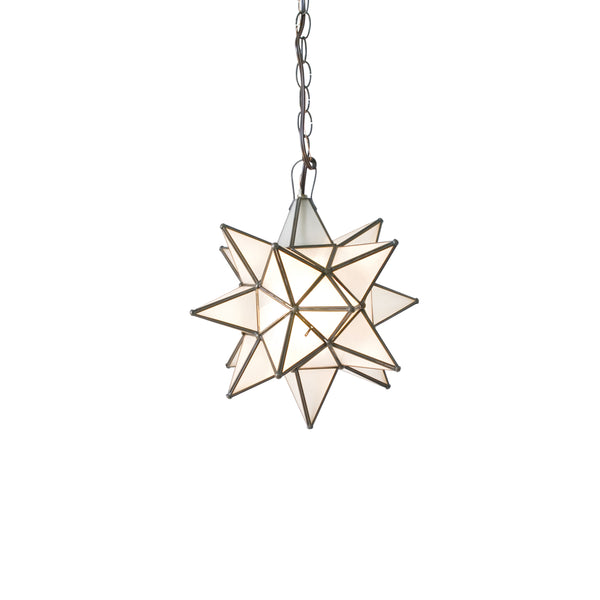 SM FROSTED STAR CHANDELIER