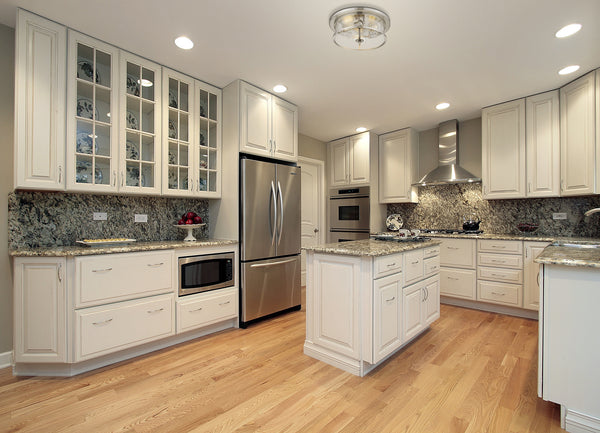 Savannah 3 Light Flush Mount in Brushed Nickel Finish