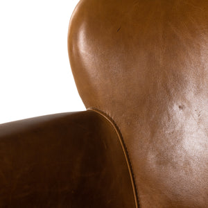 Wycliffe Chair In Vintage Soft Camel