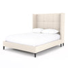 Madison Bed In Cambric Ivory In Queen