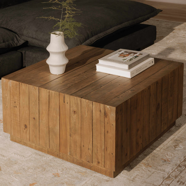 Jasper Coffee Table in Natural Reclaimed Pine