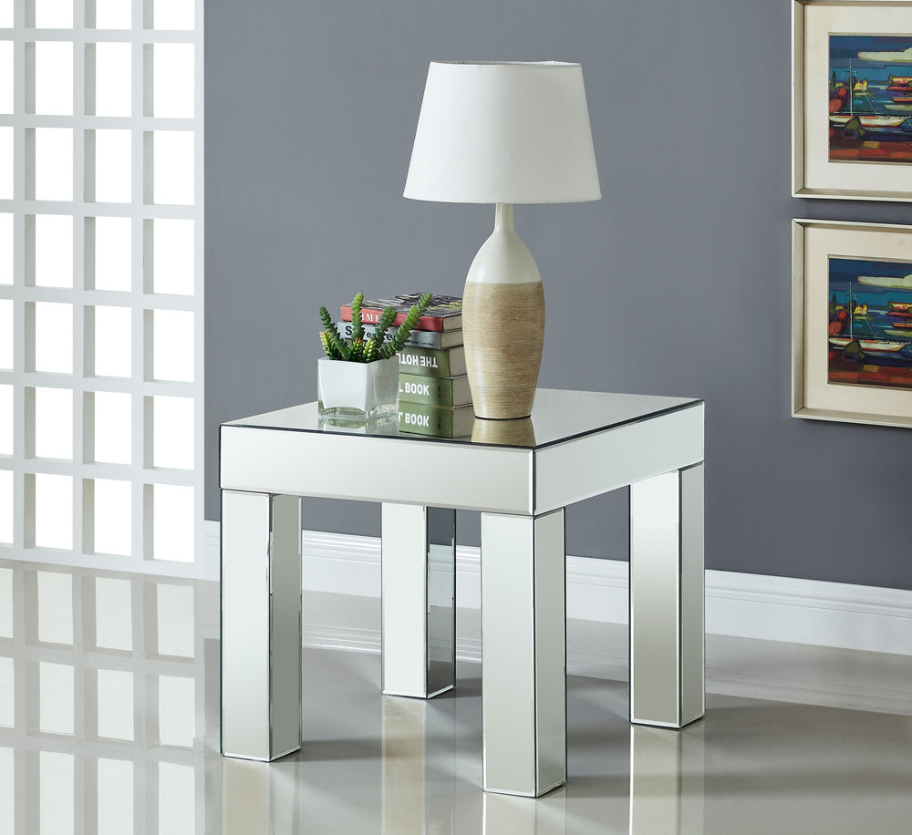 Kristi End Table In Mirrored