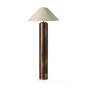 Seaton Floor Lamp In Iridescent Acid Wash