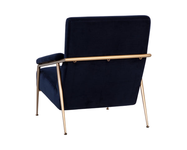 TUTTI LOUNGE CHAIR - ABBINGTON NAVY