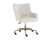 FRANKLIN OFFICE CHAIR - BEIGE LINEN