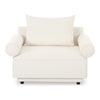 Moe's Rosello Armchair in White Texture