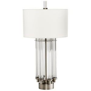Vidro Lamp in Antique Silver
