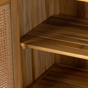 Merit Outdoor Sideboard In Natural Teak