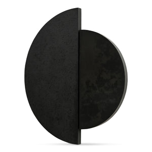 Meridian Wall Décor Black with Oxidized Patina
