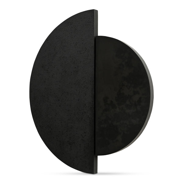 Meridian Wall Décor Black with Oxidized Patina