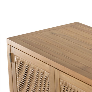 Merit Outdoor Sideboard In Natural Teak