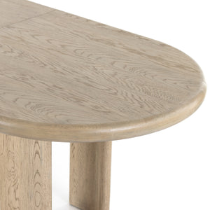 Jaylen Extension Dining Table In Yucca Oak