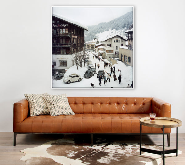 Klosters (24" X 24") In Slim Aarons's Showcase In Photography Art