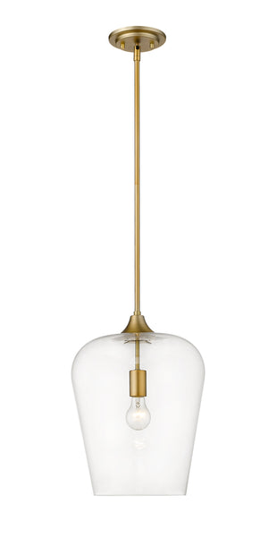 Joliet 1 Light Pendant in Olde Brass Finish