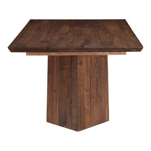 Moe's Axio Dining Table in Brown Walnut