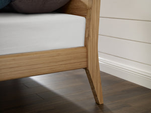 Willow Eastern King Platform Bed, Caramelized