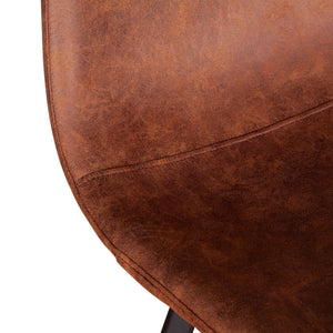 Sam Bar Chair, Trapper Brown