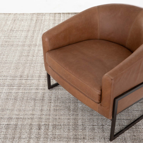 Amaud Rug 6x9' in Brown and Cream