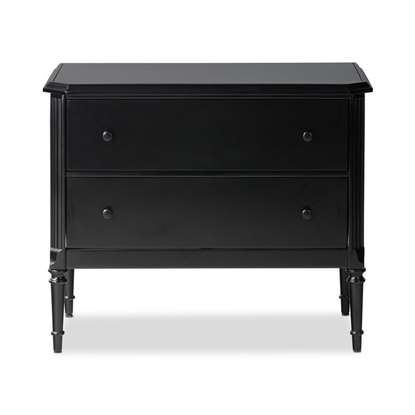 Lendon Nightstand in Black
