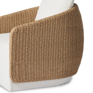 Maven Outdoor Swivel Chair - Alessi Linen