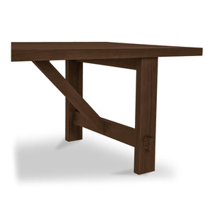 Moe's Esmond Outdoor Dining Table in Brown Teak
