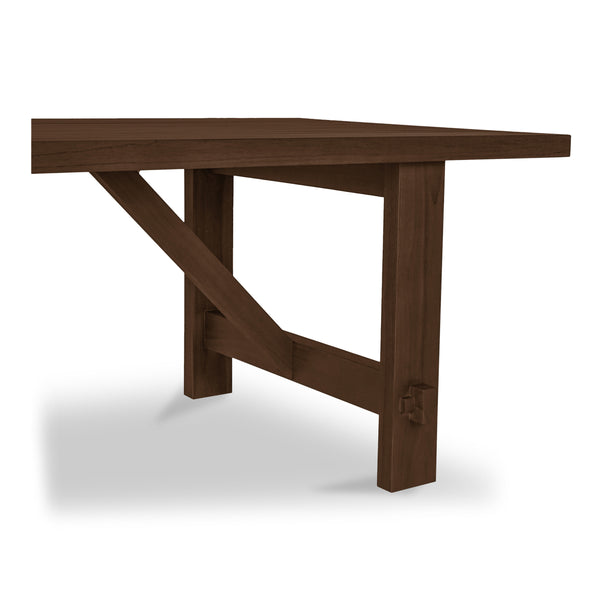 Moe's Esmond Outdoor Dining Table in Brown Teak