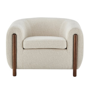 Cordelia Fabric Accent Arm Chair, Palladian Beige