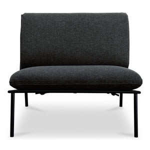 Moe's Salma Outdoor Chair in Grey