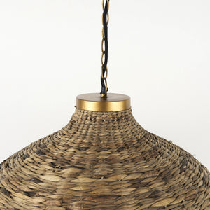 Campanile 30.0 L x 30.0 W x 16.0 H Brown Half Domed Chandelier