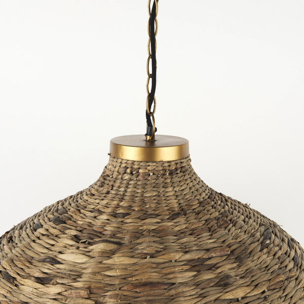 Campanile 30.0 L x 30.0 W x 16.0 H Brown Half Domed Chandelier