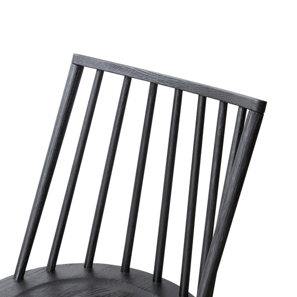 Lewis Swivel Counter Stool in Black Oak