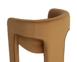 ISIDORE DINING ARMCHAIR - MEG GOLD