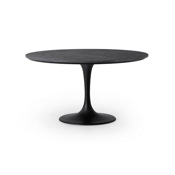 Powell Dining Table In 55" In Bluestone
