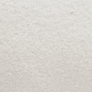 Maisie Faux Shearling Accent Arm Chair, Wilmont White