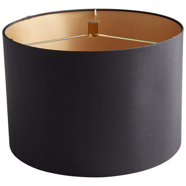 Rendezvous Table Lamp in Black and Frosted