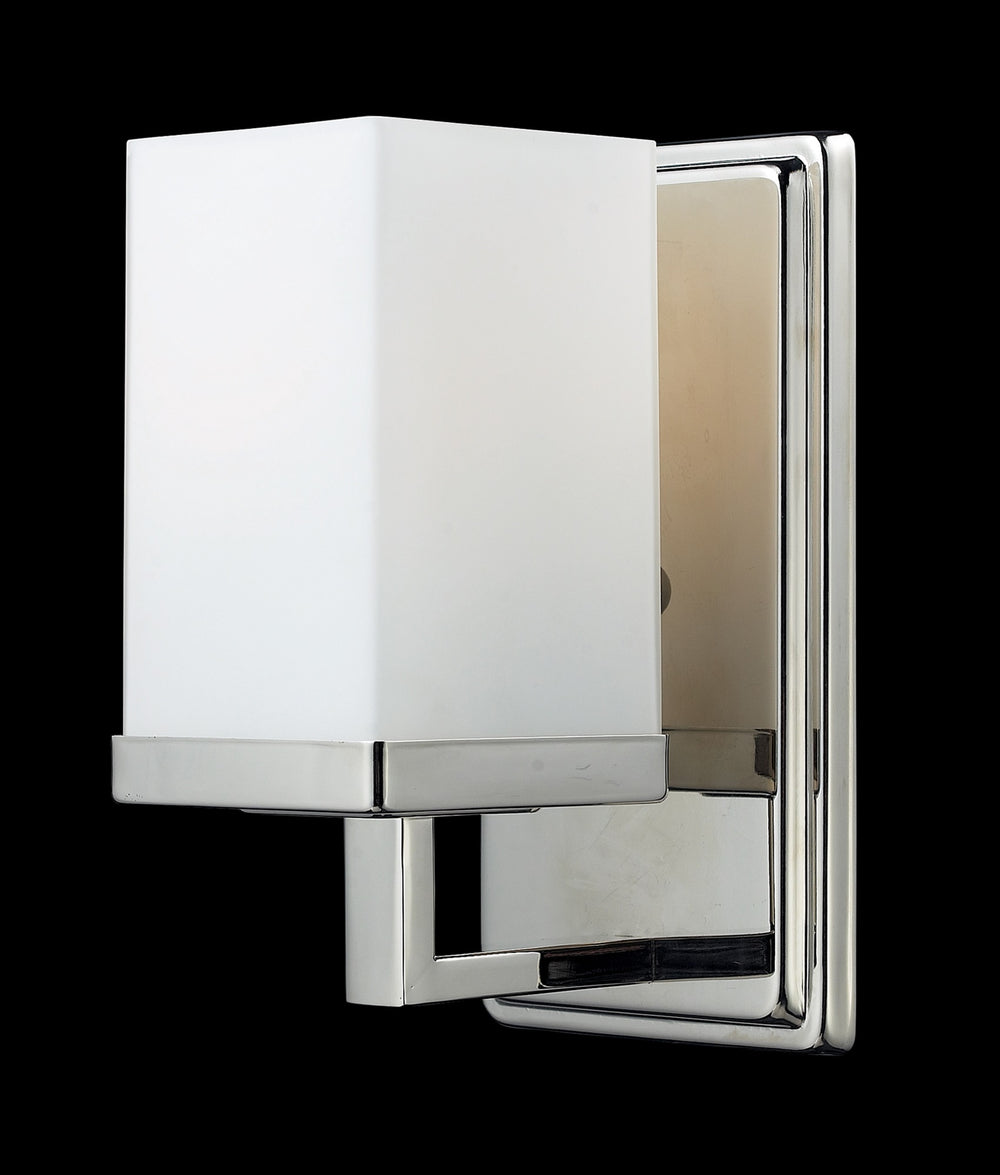 Tidal 1 Light Vanity in Chrome Finish