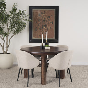 Pia Matte Black w/ Brushed Gold Metal Taper Candleholder (Set of 2)