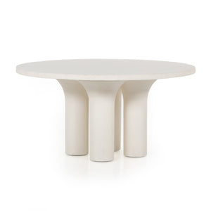 Parra Dining Table In Plaster Molded Concrete