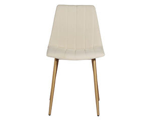Drew Dining Chair - Champagne Gold - Antonio Linen