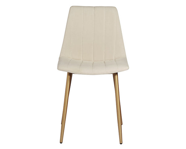 Drew Dining Chair - Champagne Gold - Antonio Linen