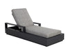 TAVIRA LOUNGER - CHARCOAL - LANIKAI SALT AND PEPPER