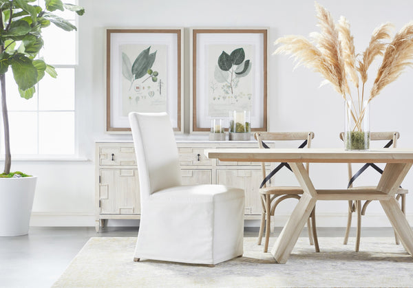Levi Slipcover Dining Chair, Set of 2