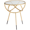 Gyroscope Side Table In Gold