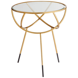 Gyroscope Side Table In Gold
