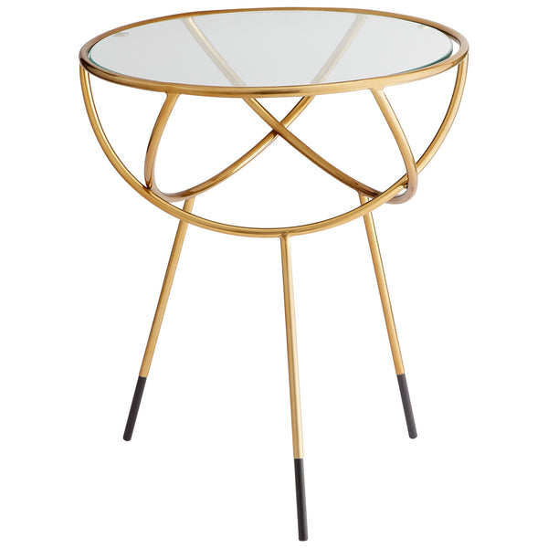 Gyroscope Side Table In Gold