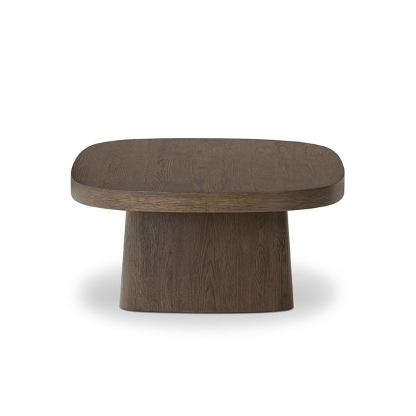 Valen Coffee Table - Rustic Brown Oak Veneer