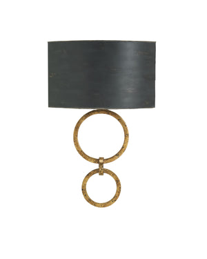 Bolebrook Wall Sconce In Gold Leaf