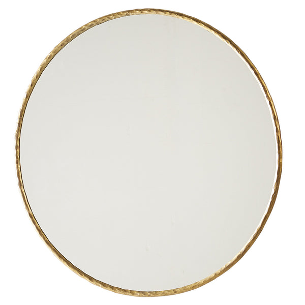 Antiqued Gold Edged Mirror