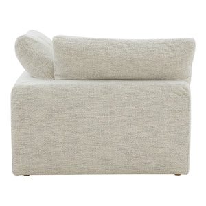Clay Corner Chair in Coastside Sand Fabric